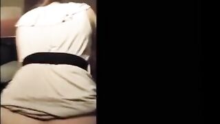 Having Quickie Fuck With British Ex In Dress