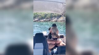 Blonde Babe Lillie Enjoys a Boat Day Hookup